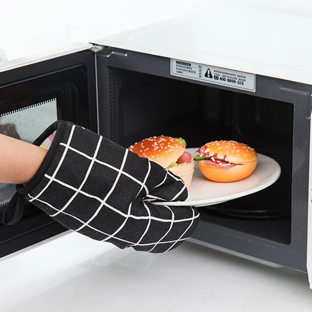 Gants de cuisson cuisine four micro-ondes — résistants aux hautes températures, isolés