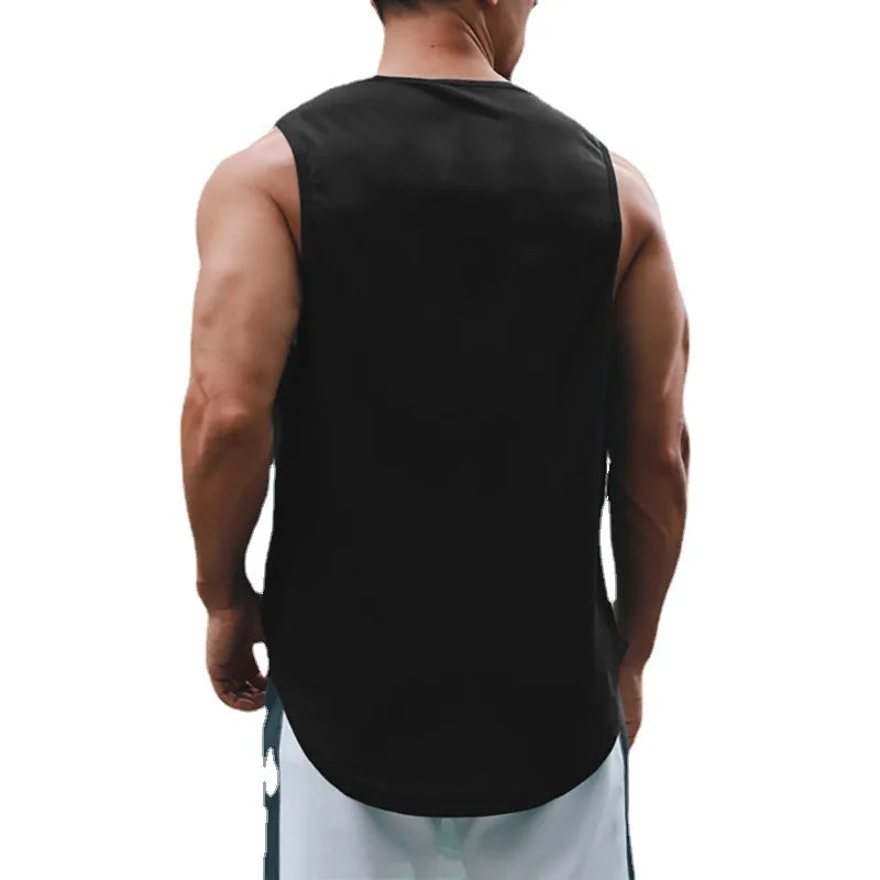 Débardeur Gym Homme — Fitness Musculation Séchage Rapide Basket-Ball