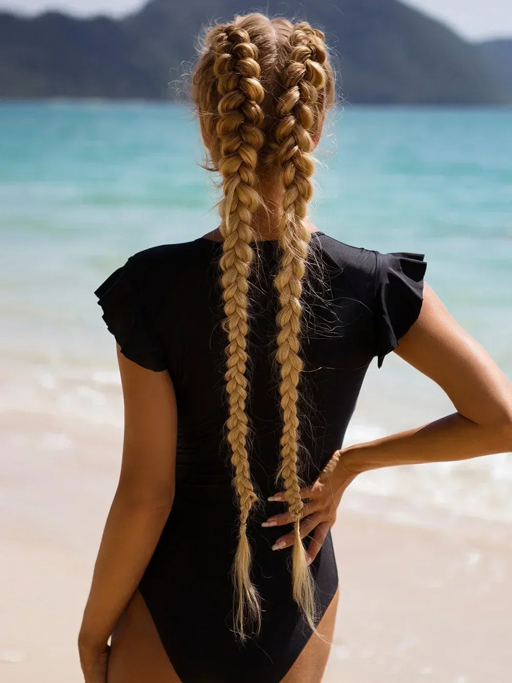 Maillot de bain une pièce avec fermeture éclair, robe courte, à la mode, Sexy, Bikini, épais, imprimé, vêtements de plage, été, 2024
