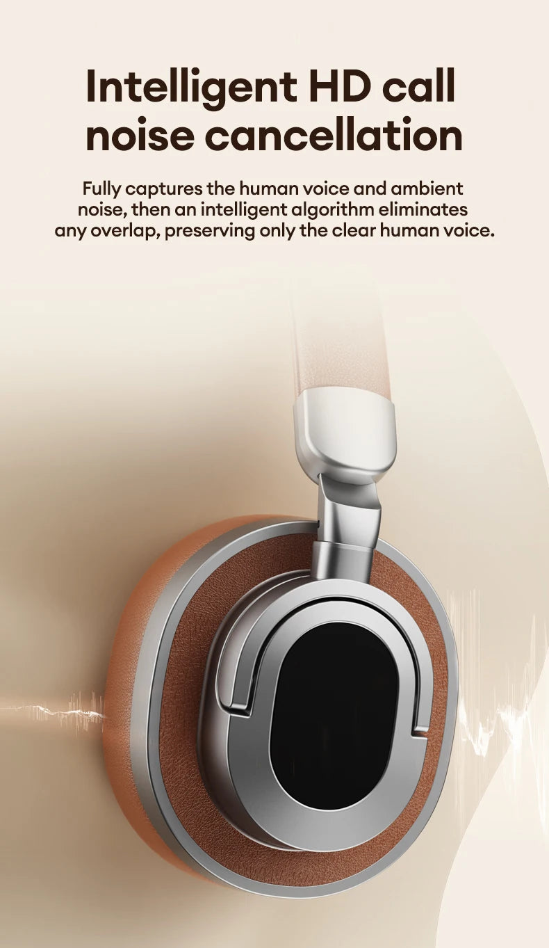 Écouteurs Bluetooth 6.0 sans fil — HD, ENC antibruit, HiFi, ultra faible latence, jeu