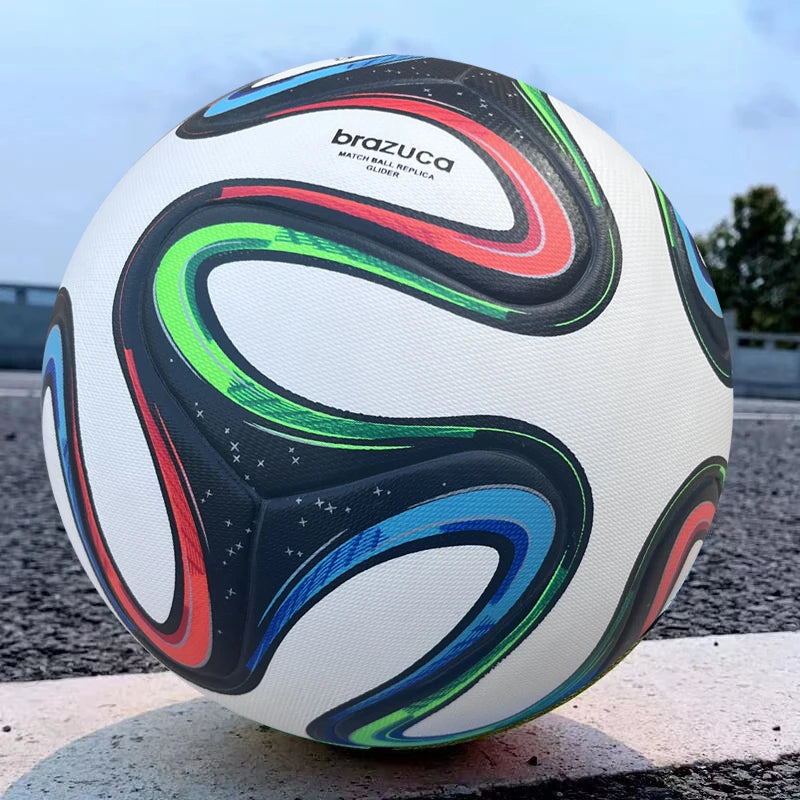 Ballon de Football PU Cuir Collage Thermique — Taille 4 ou 5, Entraînement & Match