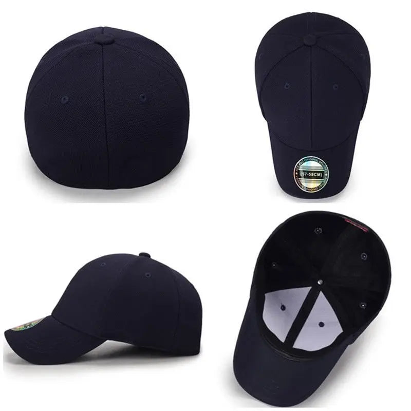 Nueva gorra de béisbol ajustada, sombrero deportivo para exteriores, gorras de golf para mujeres y hombres, visera Hip Hop Snapback, Gorra