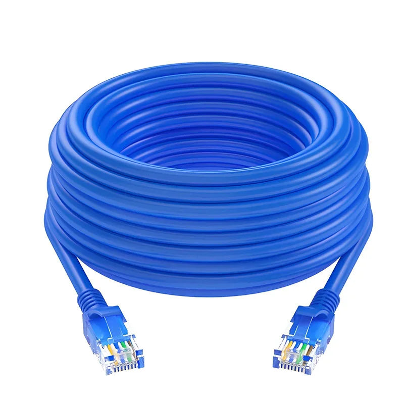 Cable Ethernet Cat6 RJ45 UTP 1000Mbps, 0.5/1/2/3/5/10/15/20/30/50M, cable de red LAN, cable de Internet, router, cable de ordenador