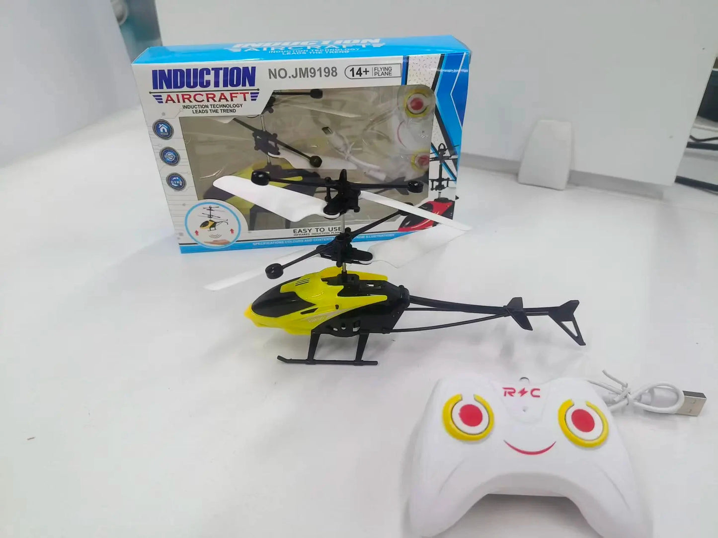 Rechargeable Mini RC Drone No Remote Control, RC Helicopters, Drone Toys, Induction, Hovering, Safety, Drop-Resistant, RC Airplane