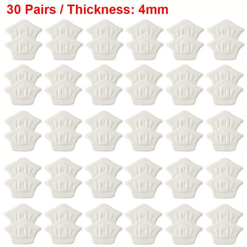 COSYLE Coussinets de Talon Mousse Mémoire Autocollants — Anti-Usure, Lot de 3 ou 6 Paires