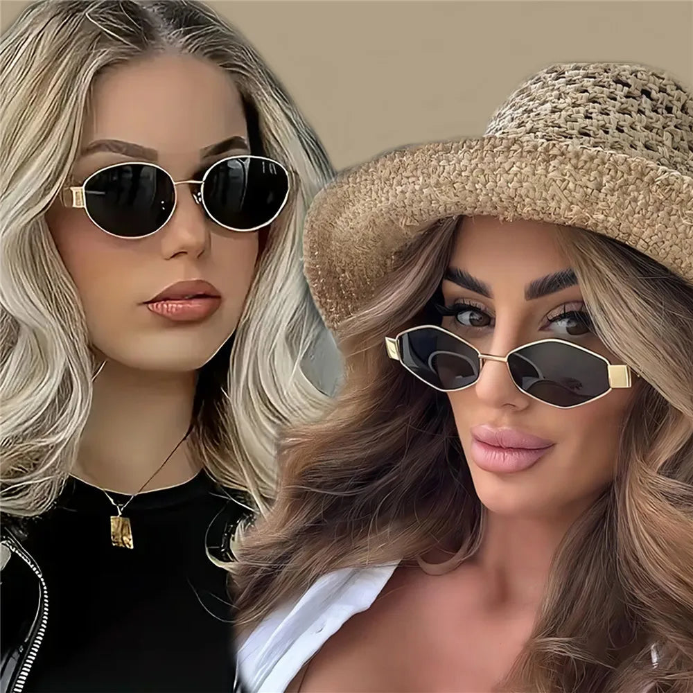 Lunettes de soleil polarisées UV400 — cadre rond, casual, mode, extérieur
