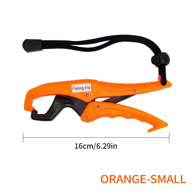 Pince à poisson ShareShark en plastique ABS blanc avec corde réglable, pince à lèvres flottante, outils de pêche
