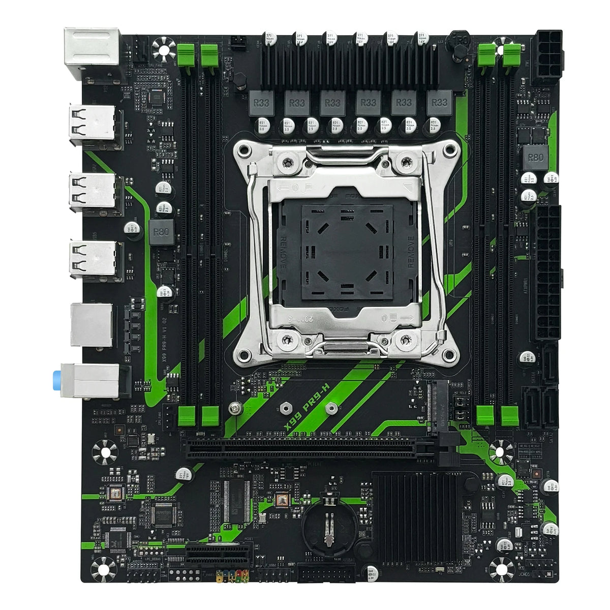 Carte mère PR9-H MACHINIST X99 LGA 2011-3, ensemble combo en option, processeur Xeon E5 2670 V3, 16 Go de RAM DDR4 ECC, mémoire NAME M.2