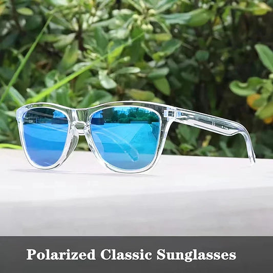 Lunettes de soleil polarisées rétro hommes et femmes — vision nocturne, UV400, claires