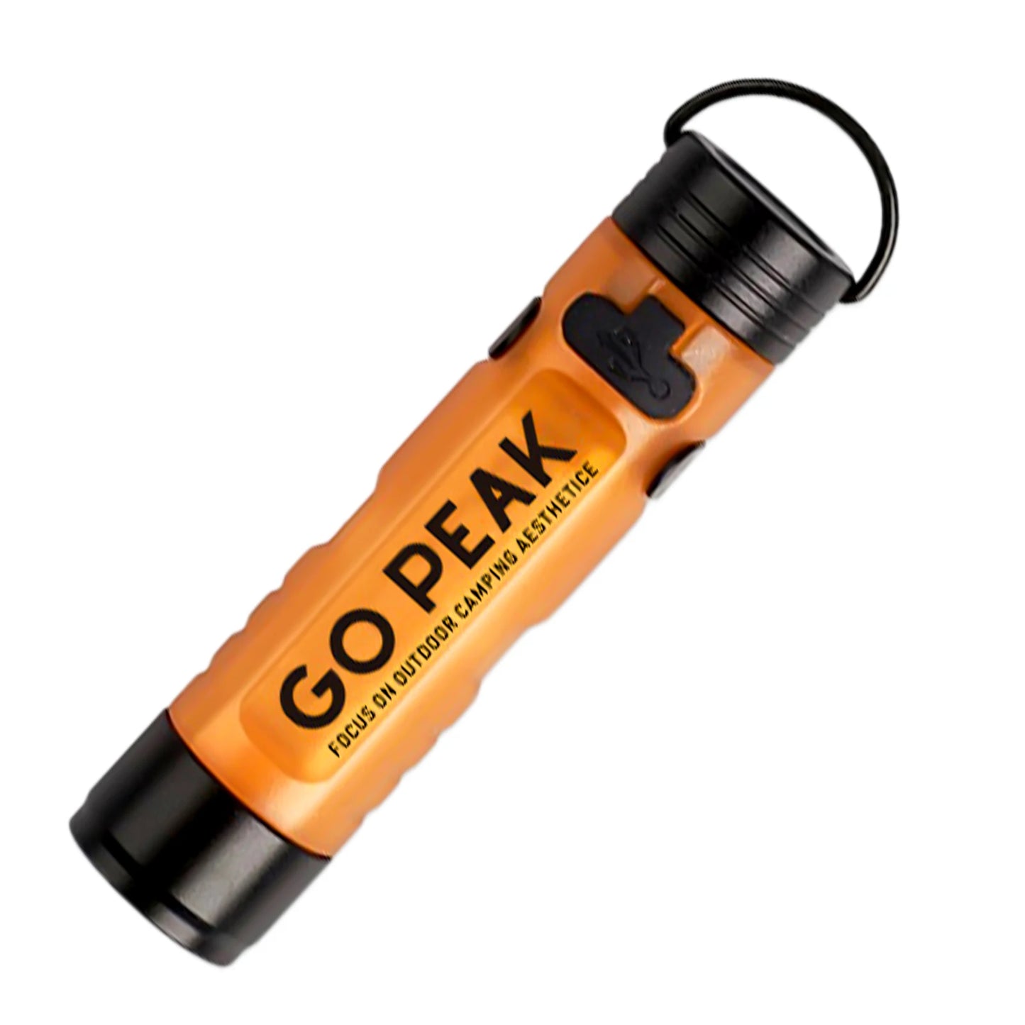 Mini lampe torche de poche Gopeak, LED extérieure, avec clip pour clés et casquette, torche 5050, longue autonomie, rechargeable par USB, pour randonnée, camping et sentiers d'urgence