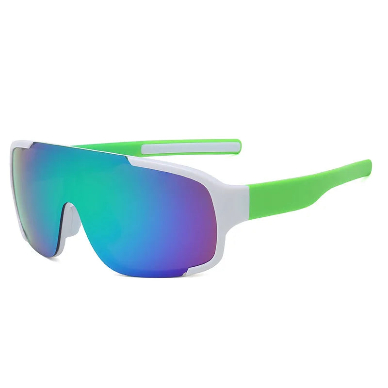 Lunettes Cyclisme Style Y2K Réfléchissantes — Coupe-Vent Route Équitation
