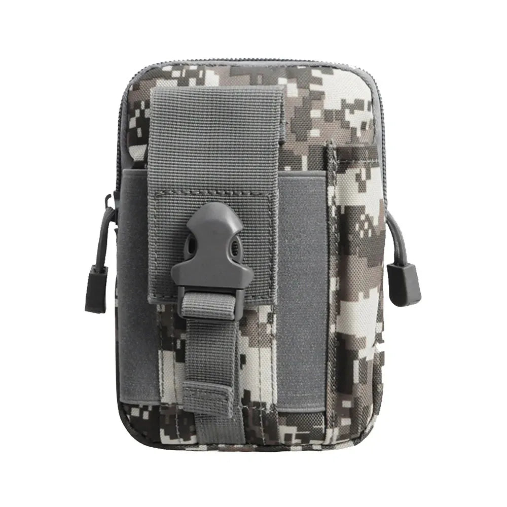 Sac de taille tactique pour hommes, sac Molle de chasse en plein air, Pack EDC multifonction, Sport, randonnée, chasse, outils de travail, pochette pour téléphone portable