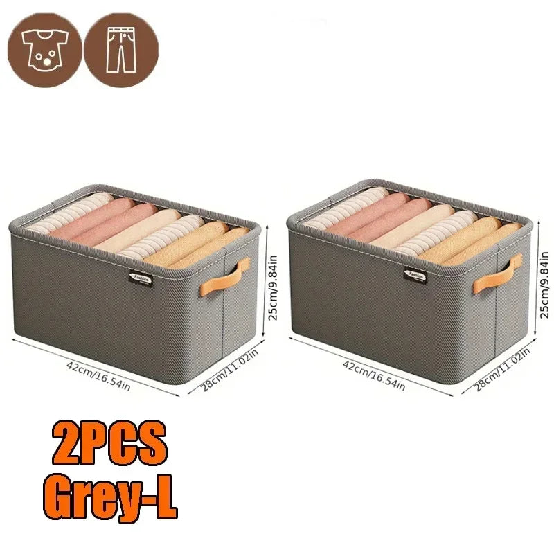 Wardrobe Storage Box for closet storage, underwear drawers, bedroom cabinet, socks, bra, pants organizer