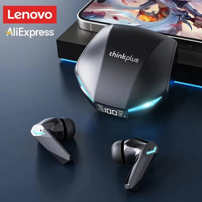 Écouteurs Bluetooth 5.4 sans fil — affichage LED numérique, étanche, faible latence, jeu