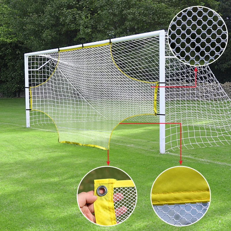But de Football Portable Filet Oxford & PE Mesh — Format 5, 7 ou 11 Joueurs, Extérieur
