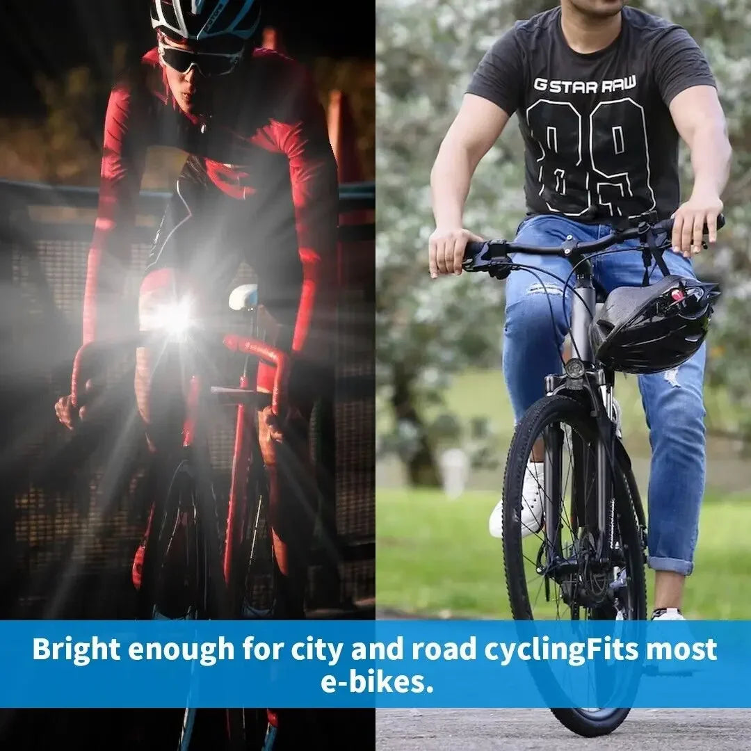 Faro LED de 6 V para scooter, para kit de conversión de motor de accionamiento central BBS01B BBS02B BBSHD, luz delantera impermeable para scooter
