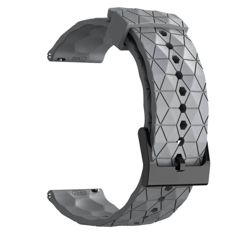 Bracelet de montre en silicone 20mm/22mm — compatible smartwatches, sport