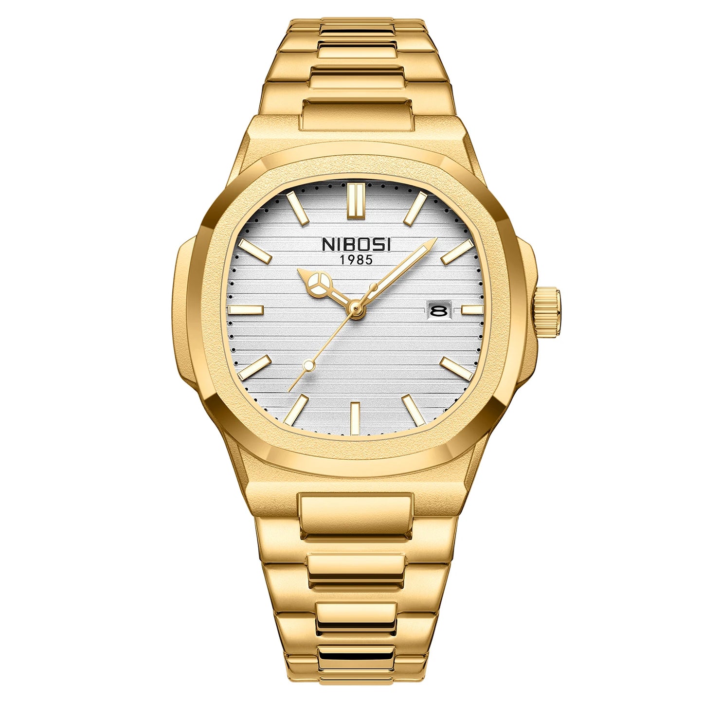 2025 nuevos relojes de cuarzo de lujo para hombre, relojes de pulsera impermeables 30M con fecha automática, reloj de acero inoxidable para hombre, cronógrafo deportivo, reloj para hombre