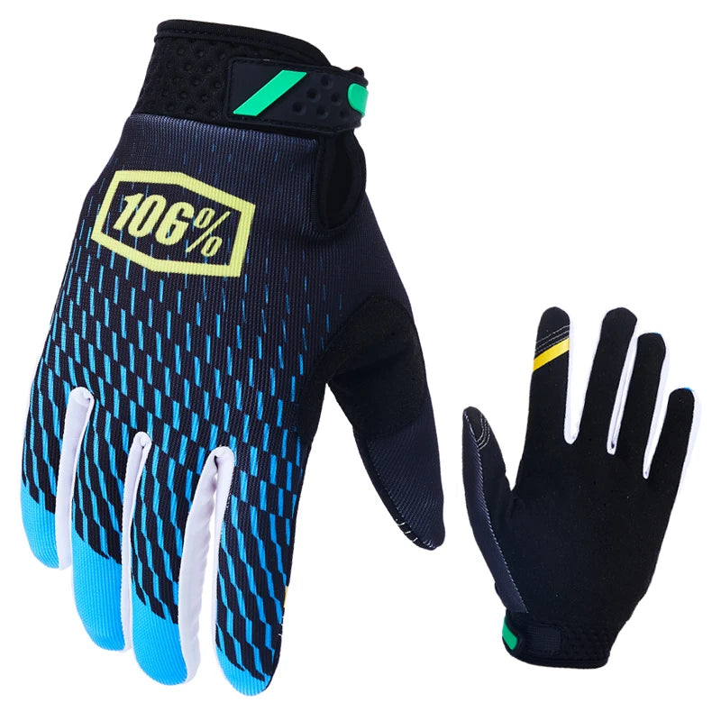Gants de moto avec support d'écran tactile pour hommes et femmes, sports de plein air, tout-terrain, descente, VTT, DH, MX, VTT
