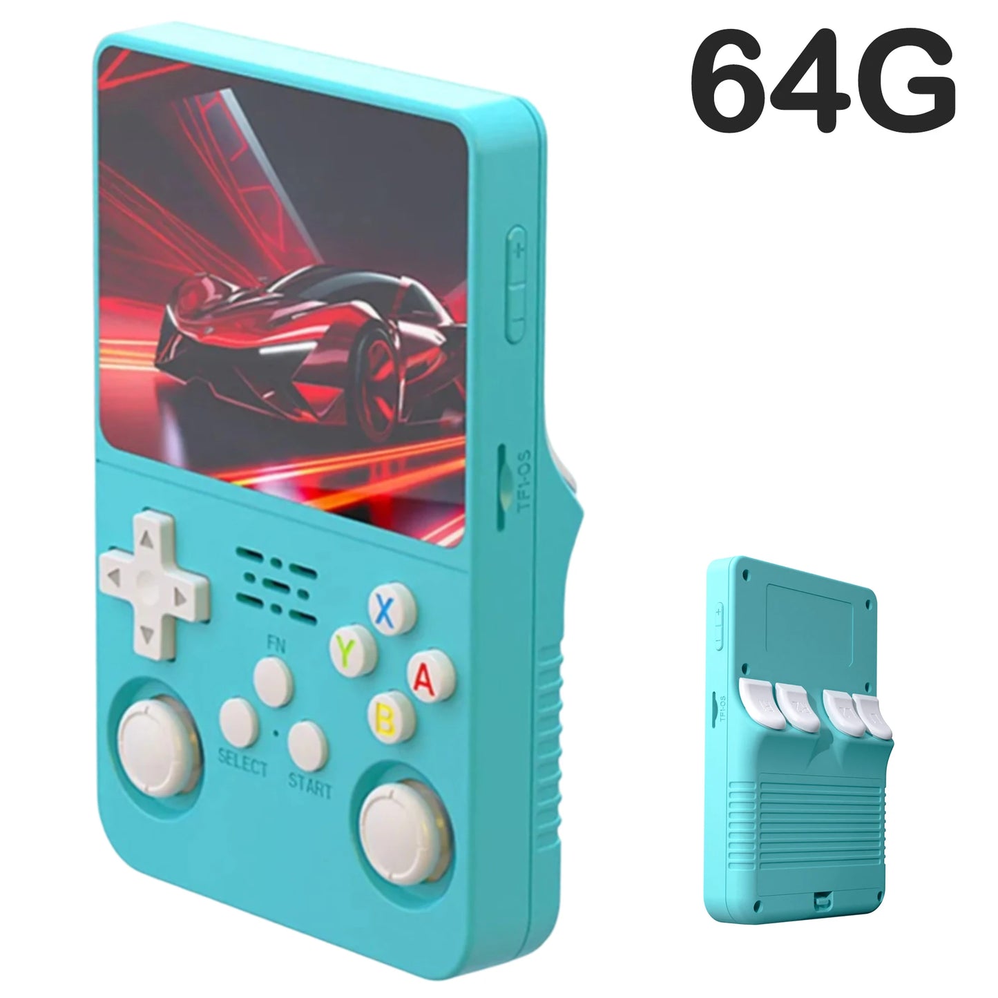 ARKOS - Consola de juegos portátil retro R36S 100 % original, IPS de 3,5 pulgadas, más de 15 000 juegos, reproductor de bolsillo portátil Linux, regalos de regreso a clases