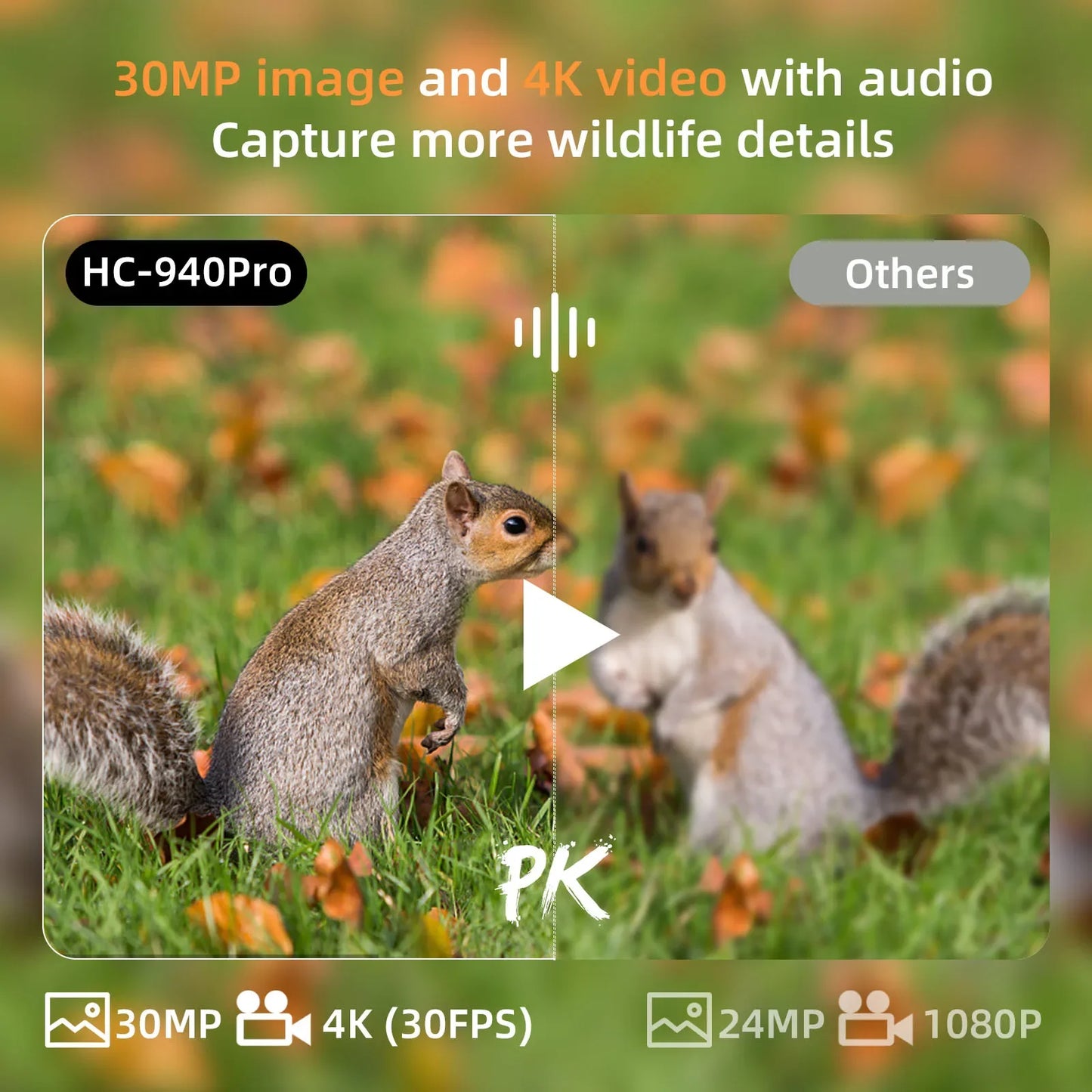 Caméra de chasse à vision nocturne 4G avec suivi et contrôle par application, batterie Li-ion 8000 mAh, 120° °   Caméra de surveillance sans fil Cloud Service Game Scout