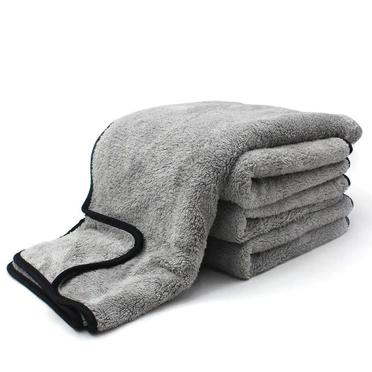 Serviette Microfibre Lavage Voiture Super Absorbante — Accessoire Premium Entretien Auto