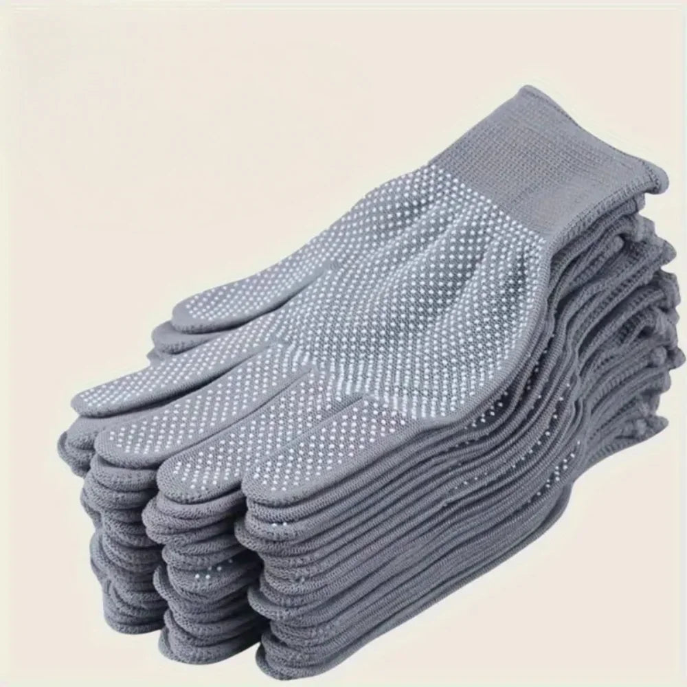 10 pièces gants en Nylon respirant antidérapant pour cyclisme pêche Camping unisexe multicolore Protection du travail gants de Protection du travail