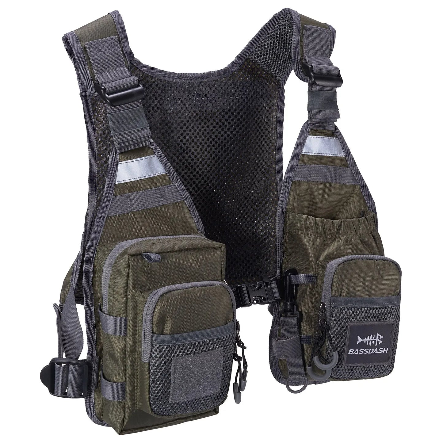 Bassdash-Glaçage de pêche à la mouche ultra léger pour hommes et femmes, sac de poitrine portable, taille unique, FV08