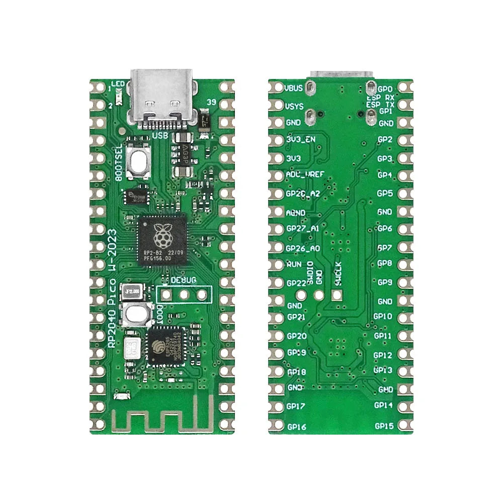 Raspberry Pi Pico Board RP2040 PICO W Dual-Core 264KB ARM micro-ordinateurs faible consommation processeur Cortex-M0 + haute Performance