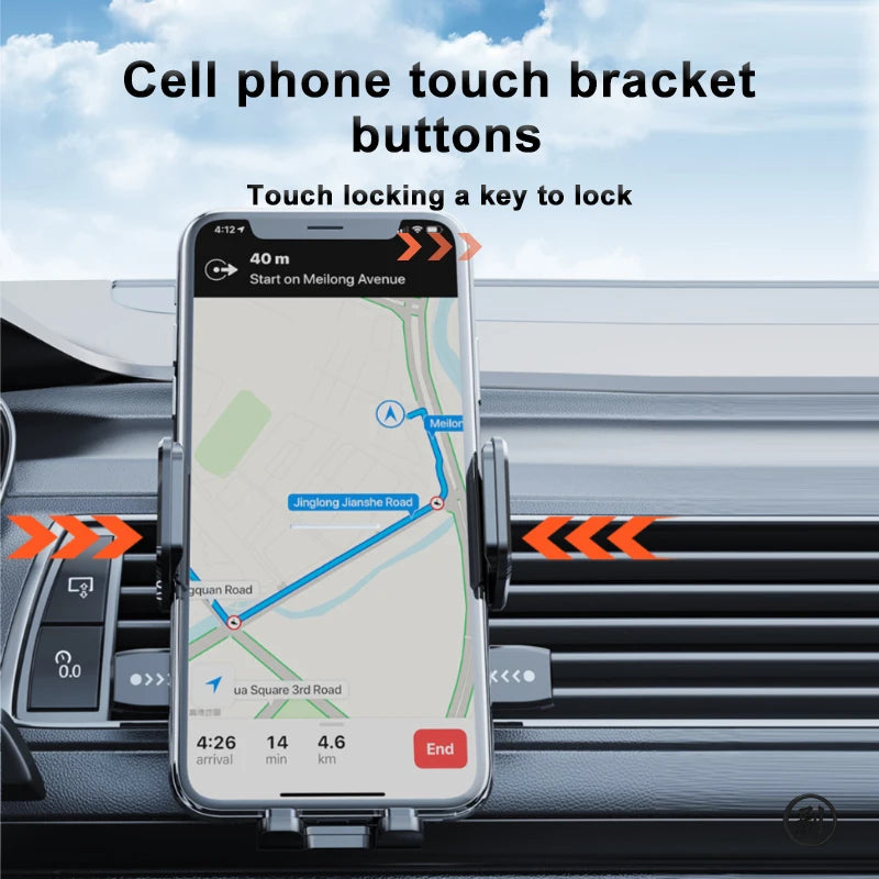 Soporte universal de teléfono para salpicadero de coche, soporte de teléfono móvil para navegación GPS, soporte universal colgante para parabrisas de escritorio