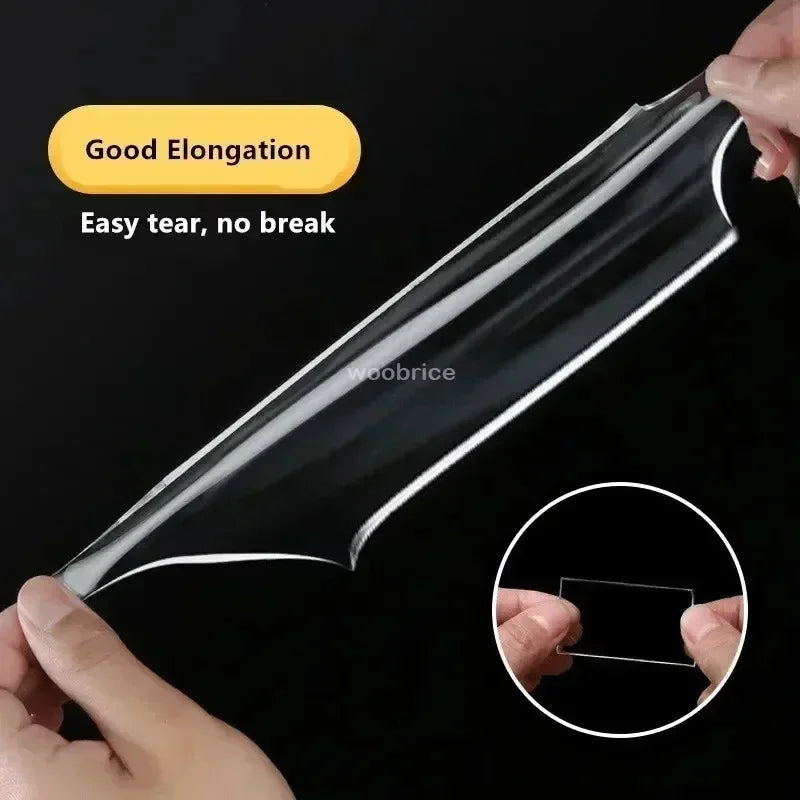 Cinta adhesiva Nano de doble cara, cinta adhesiva decorativa extrafuerte, gruesa, transparente, impermeable, pegamento, cosas útiles para el hogar