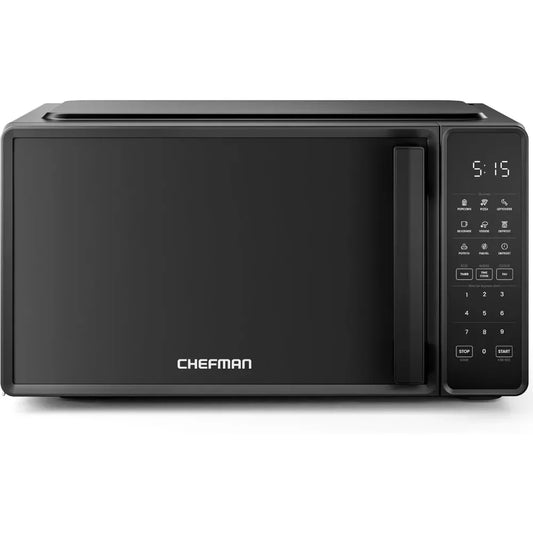 Chefman 0.7 cu. ft. 700-watt Countertop Microwave Oven with 10 Power Levels, 6 Preset Cooking Programs, and One-Touch Express Cooking Function