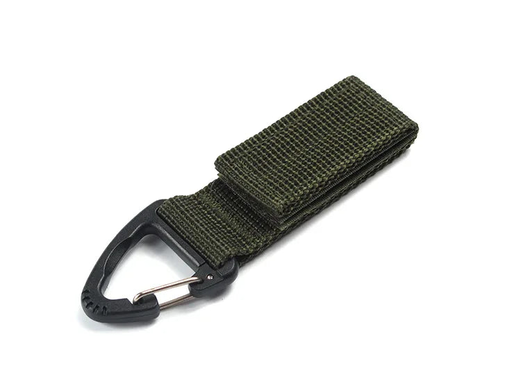 Gants en Nylon polyvalents, boucle, crochet de gant tactique, Clip de sécurité, randonnée en plein air, corde d'escalade, accessoires de rangement, 1/3/6 pièces