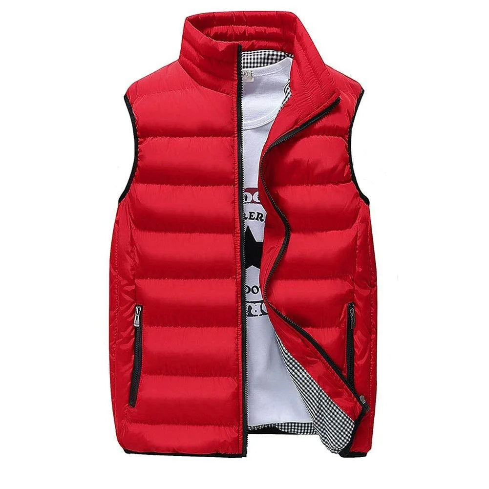 Gilet de cyclisme haute visibilité coupe-vent — VTT, sans manches, automne, route