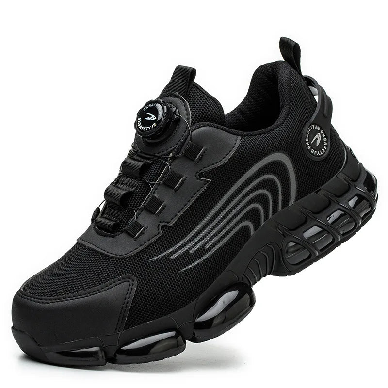 Work Boots Indestructible Safety Shoes Men Steel Toe Shoes Puncture Proof Sneakers Women Non-slip Work Shoes Tactical Boots For Men