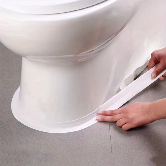 Bande de calfeutrage de bain auto-adhésive en PVC, 3.2M, résistant à l'huile, autocollant mural d'angle de bord d'évier de cuisine, bande d'étanchéité étanche pour toilettes