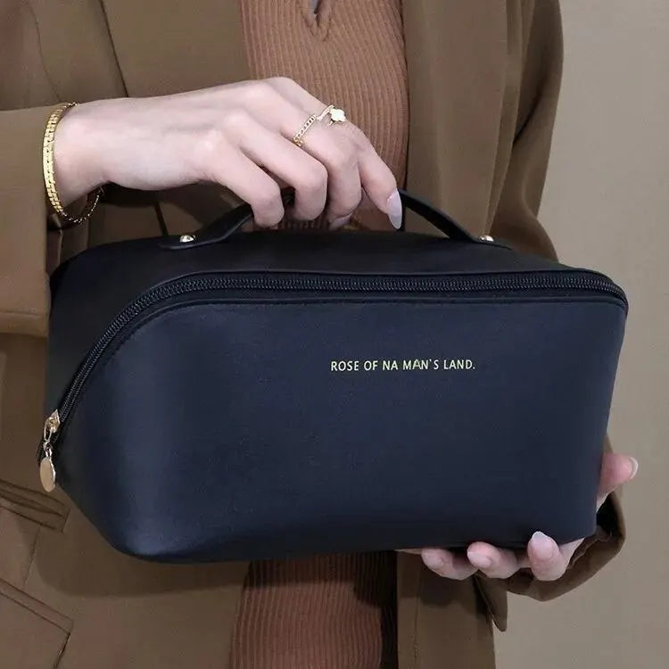 Luxury Makeup Bag for Women, Toiletry Bag, Cosmetic Bag, Powder Storage Box, Travel Zippered Cosmetic Pouch