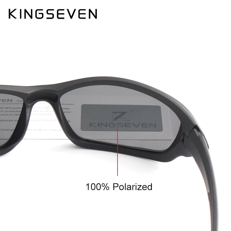Lunettes de soleil polarisées TR90 pour homme — monture miroir, vision nocturne
