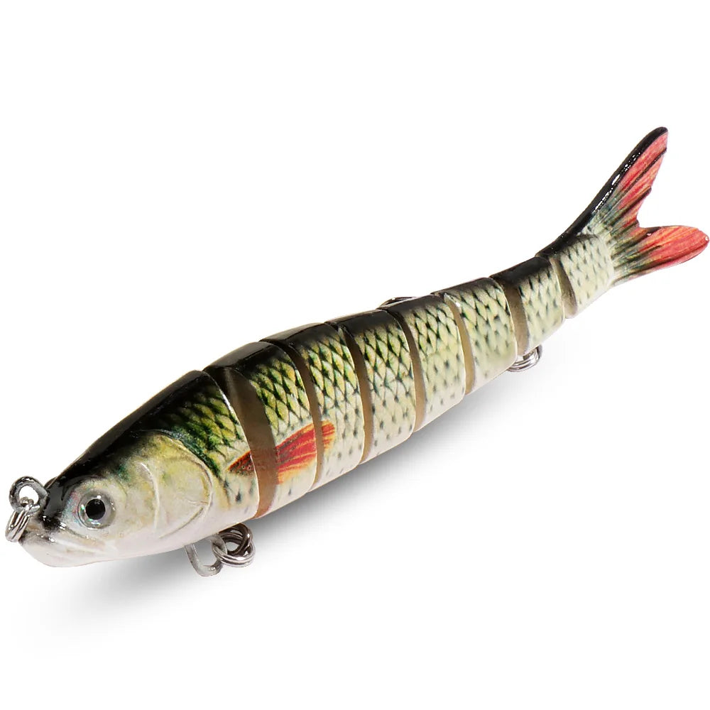 GOBAIT Swimbait 11g 16g 27g leurre multi-joint coulant lent bionique natation Pesca bar triple crochet carpe matériel de pêche appât dur