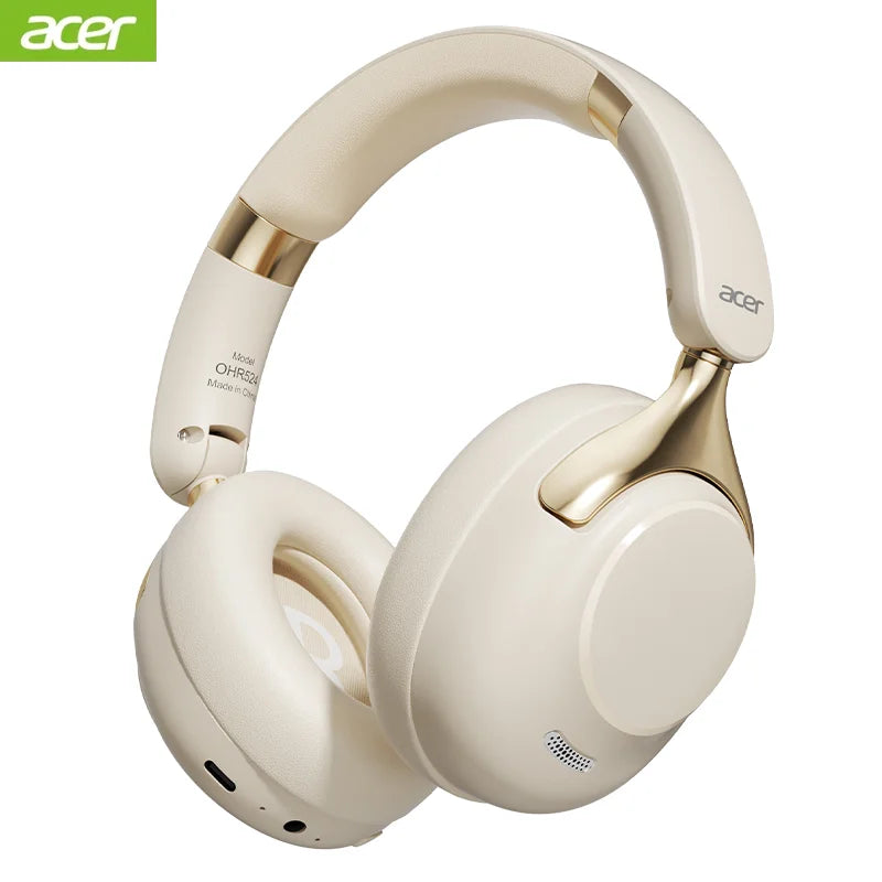 Acer OHR524 – Casque Bluetooth gaming ANC 360° avec micro HD et son surround pour gamer