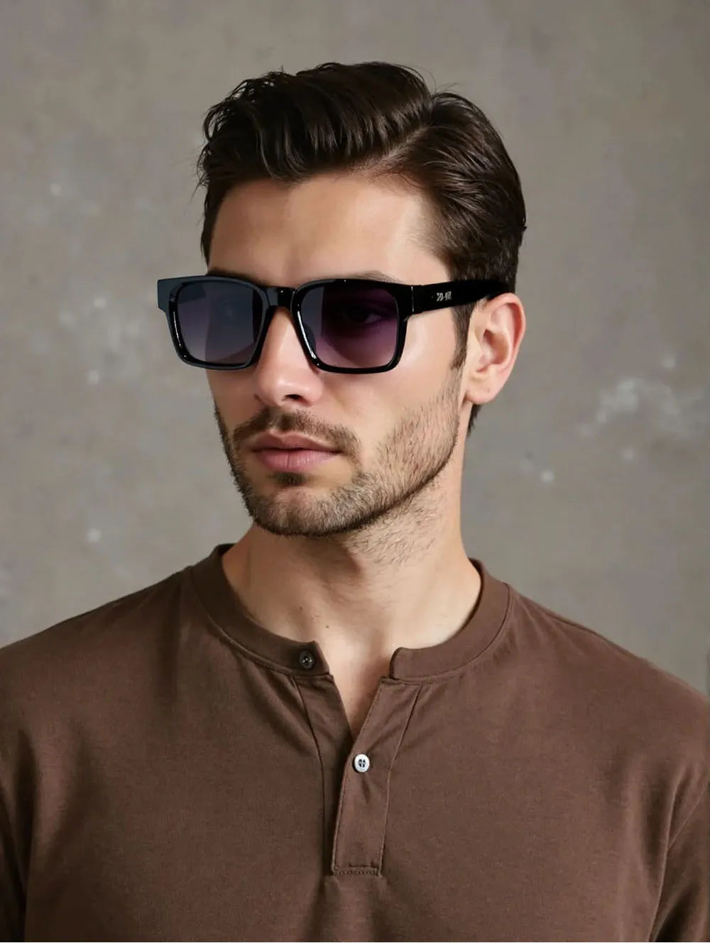 Lunettes de soleil carrées rétro pour hommes — vintage, femmes, à la mode, livraison directe