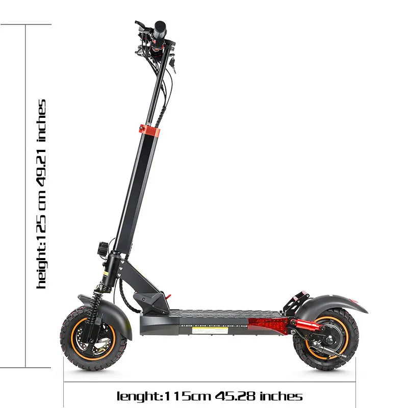 Mankeel MX-14 10" Off-road Foldable Electric Scooter 48V 15Ah 45km/h 800W Motor E-scooter for Adults