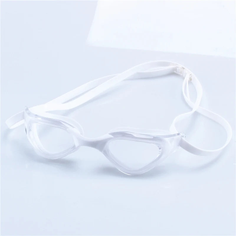 Professional Anti-Fog, Electroplated, Waterproof Silicone Swimming Goggles