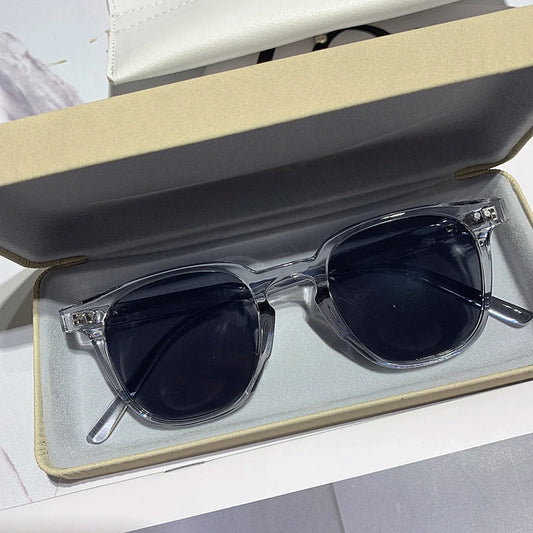 New Vintage Square Sunglasses for Women and Men, Luxury Brand, Small Round Sunglasses, Small Sunglasses for Women and Men