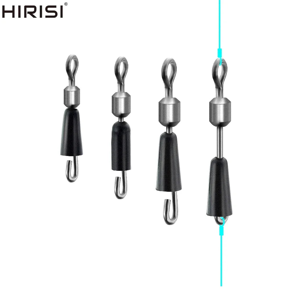 Pivots de Pêche Changement Rapide Pro — Lot 20 Pièces Pêche en Mer