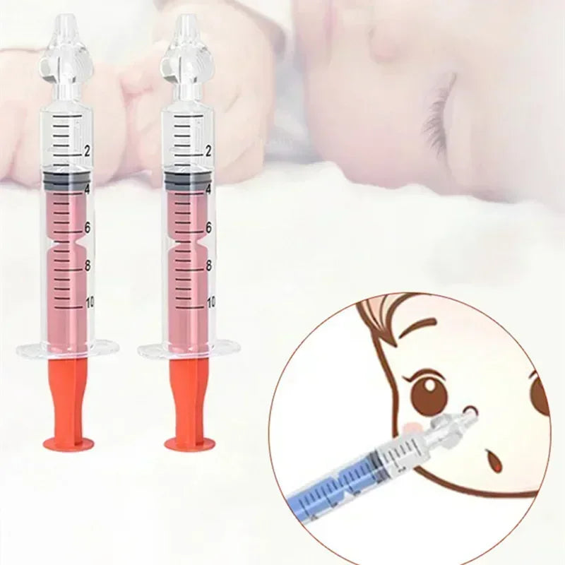 Jeringa de aspiración nasal de silicona para bebés, limpiador antártico para niños, lavador nasal para rinitis, irrigador nasal reutilizable, lavado para niños