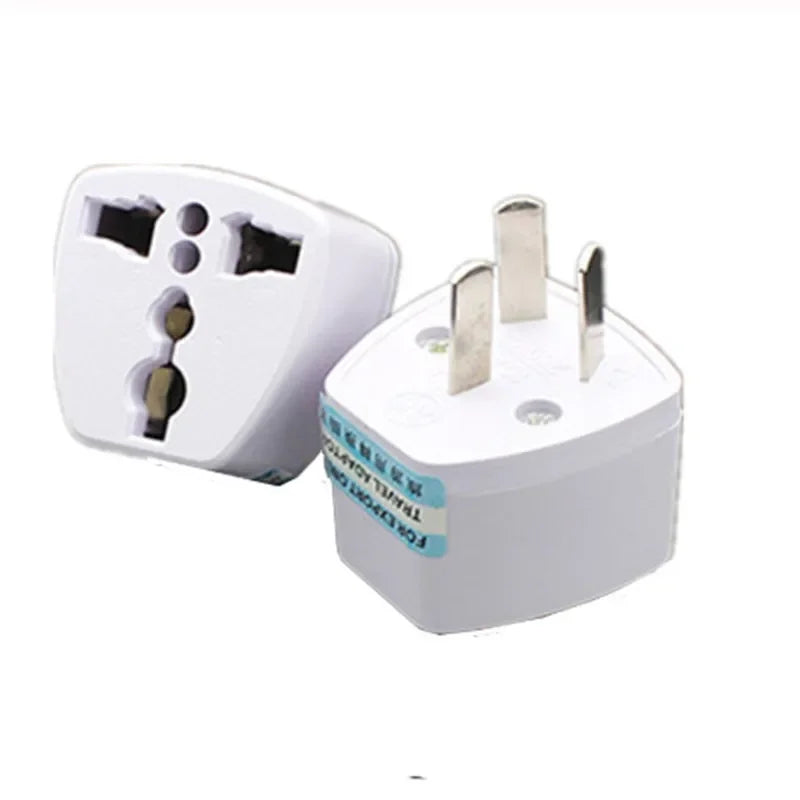 Convertisseur universel US EU AU vers UK, 3 broches, prise de courant de voyage AC, adaptateur de chargeur, connecteur, convertisseur de prise UK