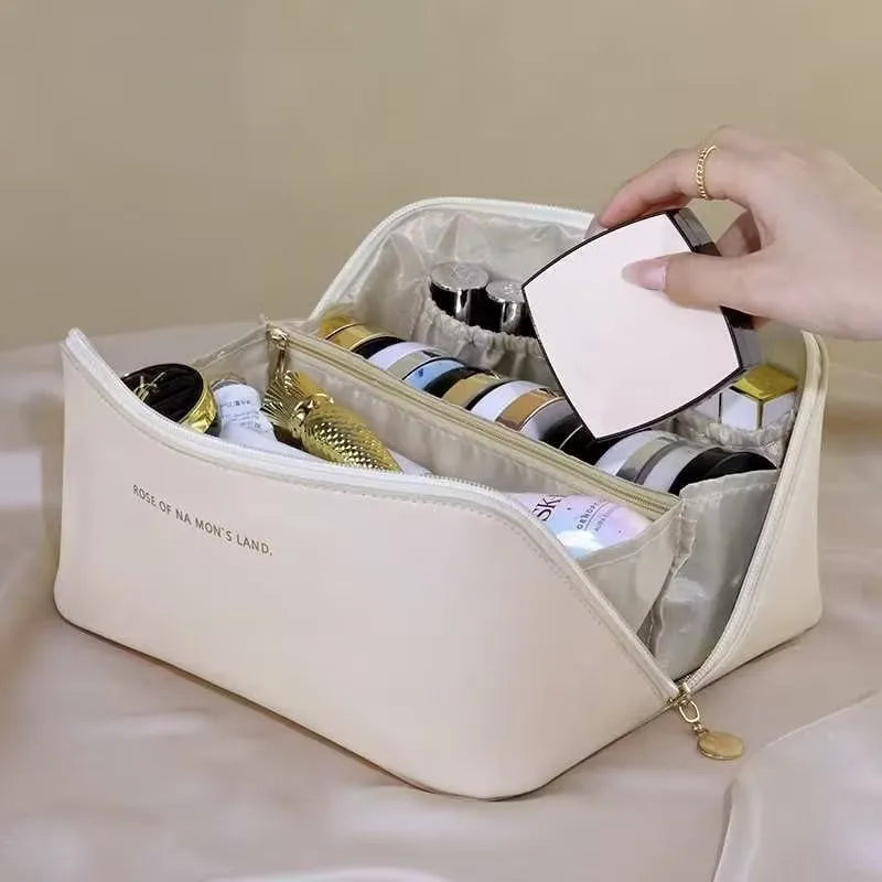Organisateur de Maquillage Femme — Trousse de Toilette, Sac Cosmétiques Voyage