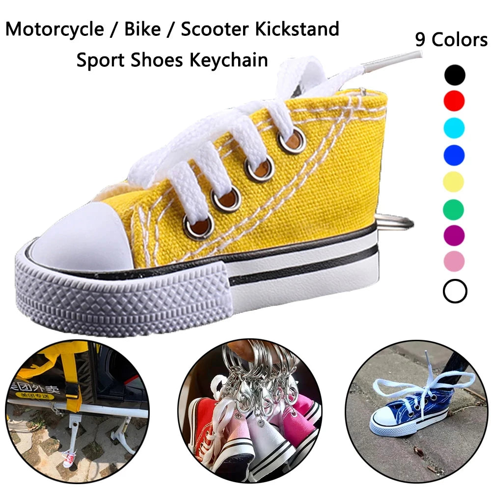 Couverture de Béquille Moto en Forme de Chaussure — Décor Créatif Vélo & Scooter