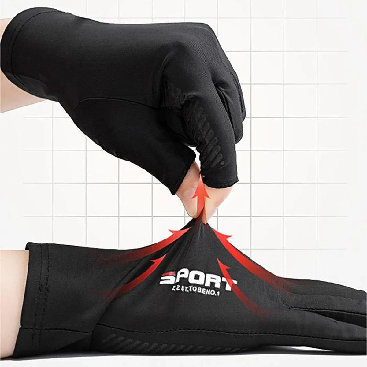 Gants de pêche pour Sport de plein air, 1 paire, écran tactile, équipement de protection fin Anti Uv, gants de course pour moto, antidérapants sur glace, respirants